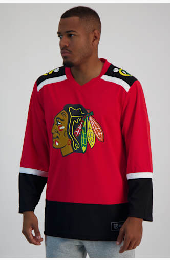 Fanatics Chicago Blackhawks Replica Herren Eishockeytrikot 23/24 Rot