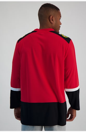 Fanatics Chicago Blackhawks Replica Herren Eishockeytrikot 23/24 Rot