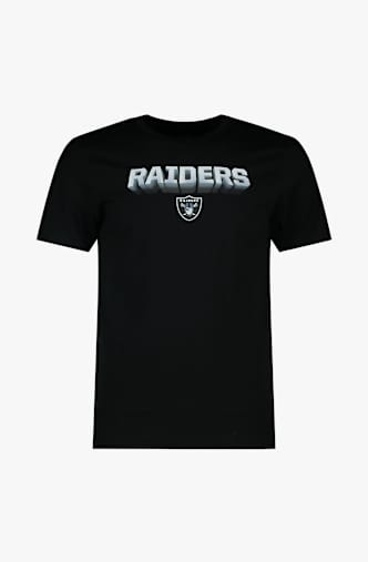 Fanatics Las Vegas Raiders Chrome Graphic Herren T-Shirt Schwarz