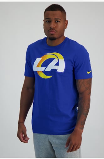 Nike Los Angeles Rams Logo Essential t-shirt hommes Bleu