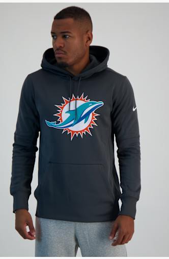 Nike Miami Dolphins Logo Prime Herren Hoodie Schwarz