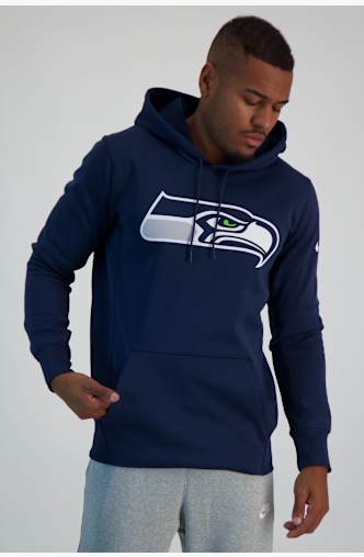 Nike Seattle Seahawks Logo Prime hoodie hommes Bleu