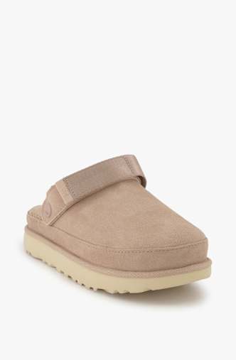 UGG Goldenstar Clog Damen Sandale Taupe