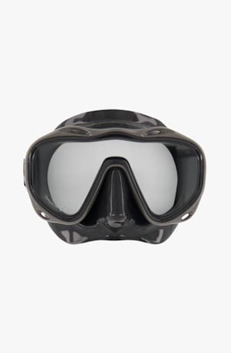 BEACH MOUNTAIN Taucherbrille Schwarz