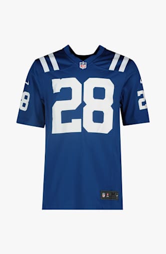 Nike Indianapolis Colts Jonathan Taylor Home maglia da football americano uomo 23/24 Blu