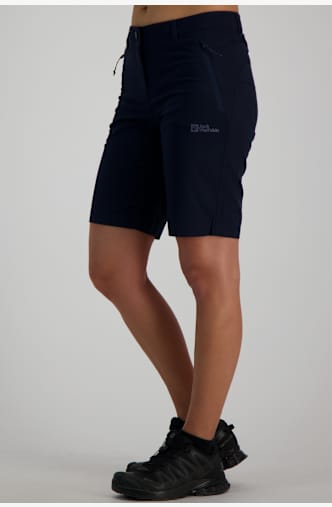 Jack Wolfskin Active Track Damen Wandershort Blau