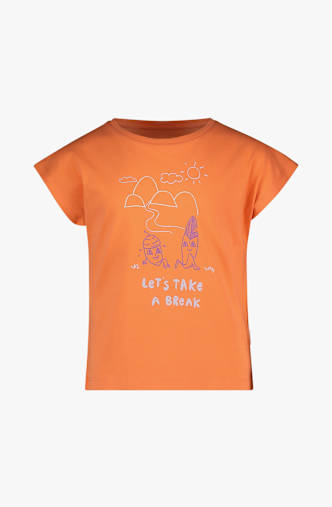 Jack Wolfskin Take A Brake t-shirt bambina Arancia