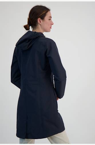 RUKKA Letti manteau imperméable femmes Bleu