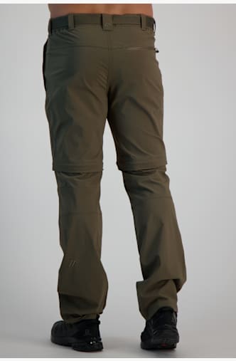 Maier Sports Tajo 2 Zip-Off pantaloni da trekking uomo Marrone