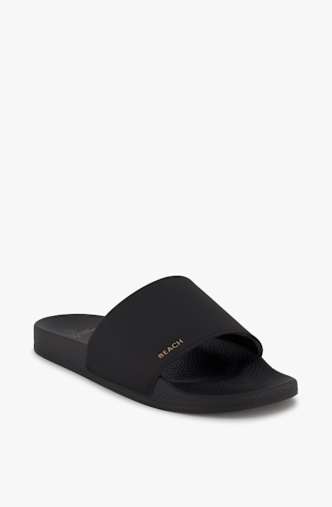 BEACH MOUNTAIN DLX Herren Slipper Schwarz