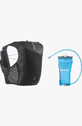 Salomon Active Skin reservoir 12 L Laufrucksack Schwarz