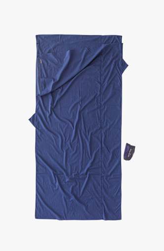 Cocoon TravelSheet XL Hüttenschlafsack Blau