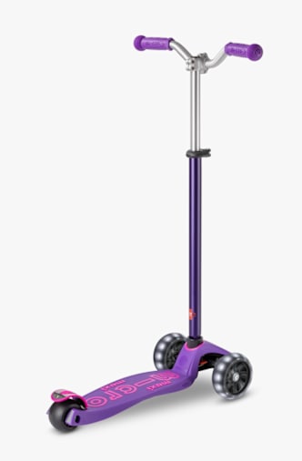 Micro Maxi Deluxe Pro LED monopattino Viola