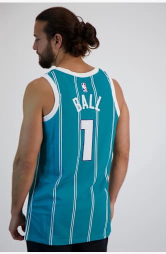 Nike Charlotte Hornets Icon Edition Lamelo Ball maillot de basket hommes Bleu