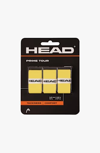 HEAD 3-Pack Prime Tour Overgrip Griffband Gelb