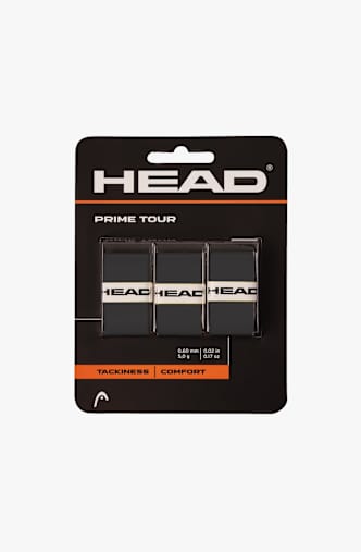 HEAD 3-Pack Prime Tour Overgrip Griffband Schwarz