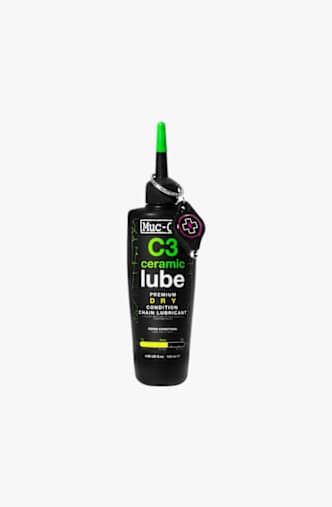 Muc-Off C3 Dry Ceramic Lube 120 ml lubrificante per catene Nero