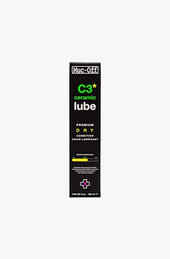 Muc-Off C3 Dry Ceramic Lube 120 ml Kettenschmiermittel Schwarz