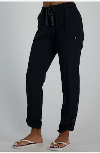 Roxy On The Seashore pantaloni donna Nero