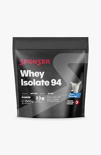 Sponser Whey Isolate 94 Neutral 1500 g poudre de protéines Beige