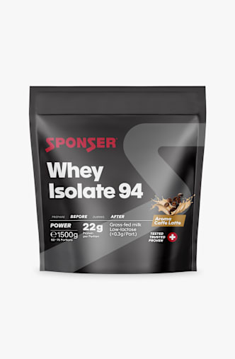 Sponser Whey Isolate 94 Caffe Latte 1500 g Proteinpulver Beige