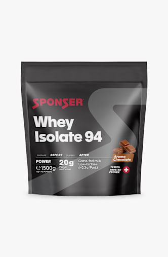 Sponser Whey Isolate 94 Chocolate 1500 g poudre de protéines Marron