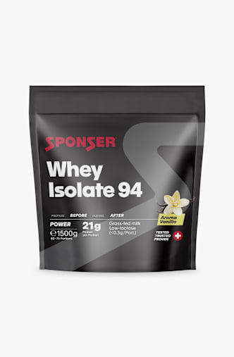 Sponser Whey Isolate 94 Vanilla 1500 g poudre de protéines Beige