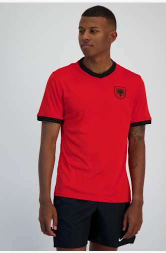 POWERZONE Albanie Fan t-shirt hommes Rouge