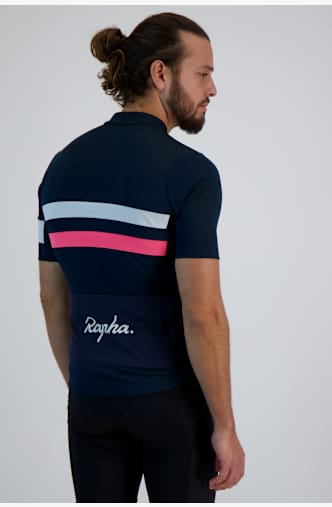Rapha Brevet maillot de bike hommes Bleu