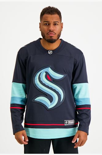 Fanatics Seattle Kraken Home Breakaway Herren Eishockeytrikot Blau