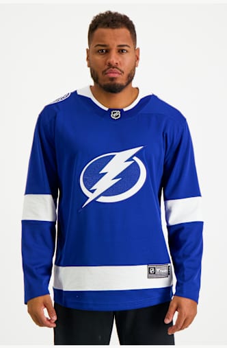 Fanatics Tampa Bay Lightning Home Breakaway Herren Eishockeytrikot Blau