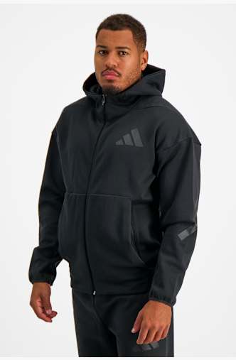 adidas Z.N.E. giacca della tuta uomo Nero