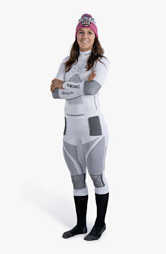 X Bionic Wendy Holdener Signature Edition Energy Accumulator 4.0 maniche lunghe termica donna Bianco