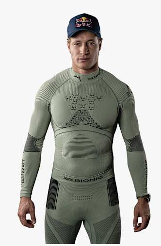 X Bionic Marco Odermatt Signature Edition Energy Accumulator 4.0 manche longue thermique hommes Gris