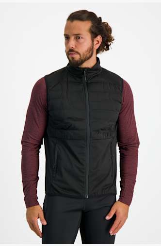 POWERZONE Herren Gilet Schwarz