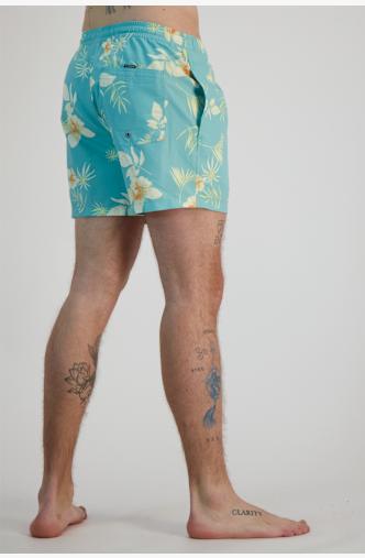 Quiksilver Wild Floral Volley 15 Inch maillot de bain hommes Bleu