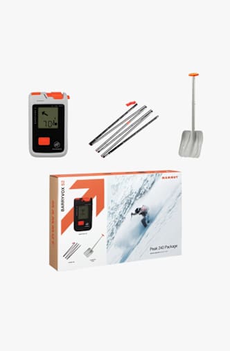 MAMMUT Barryvox S2 Peak 240 Lawinen-verschüttetensuchgerät (LVS) Set Weiss