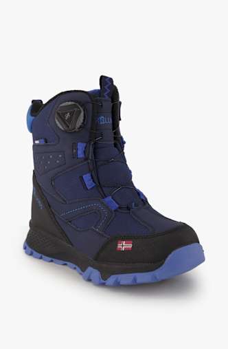 Trollkids Kirkenes Kinder Winterboot Blau