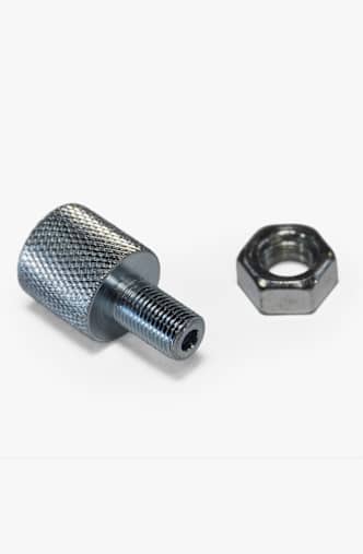 Burley QR Kupplungsadapter Silber