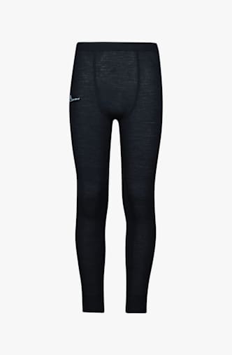 ALBRIGHT Merino Kinder Thermohose Blau