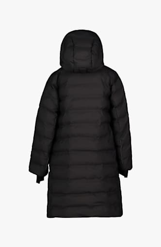 Color Kids Quilt Long Kinder Wintermantel Schwarz