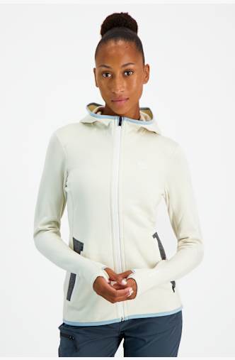 Ortovox Fleece Hoody Damen Midlayer Weiss