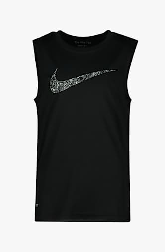 Nike Dri-FIT Swoosh t-shirt bambino Nero