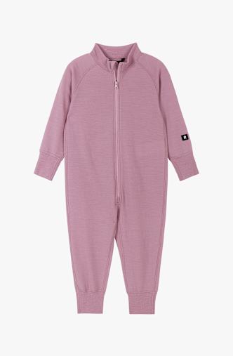 reima Parvin Merino Kleinkind Fleeceoverall Pink