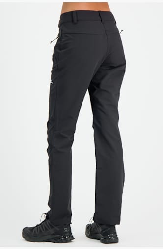 Jack Wolfskin Activate Thermic Langgrösse Damen Softshellhose Schwarz