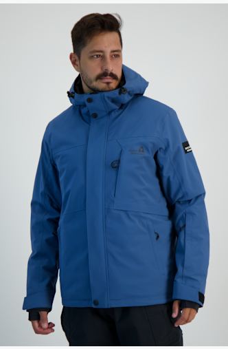 BEACH MOUNTAIN Herren Snowboardjacke Blau