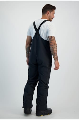 BEACH MOUNTAIN Bib Herren Snowboardhose Schwarz