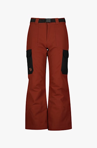 ziener Ayko pantalon de ski enfants Marron