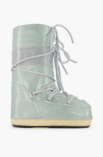 Moon Boot Icon Glitter boot enfants Bleu