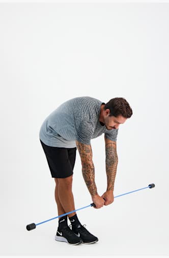POWERZONE 160 cm barre d'élan Bleu